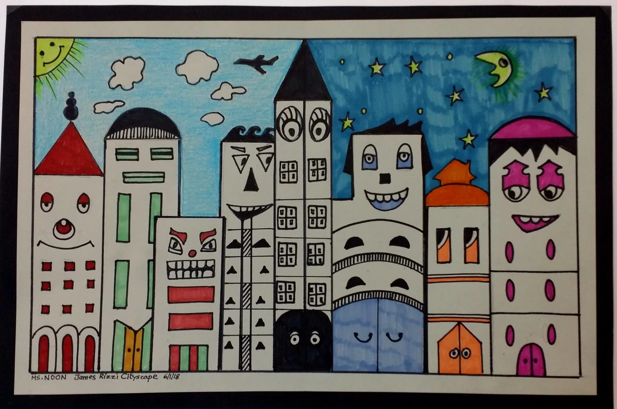 James Rizzi Cityscape