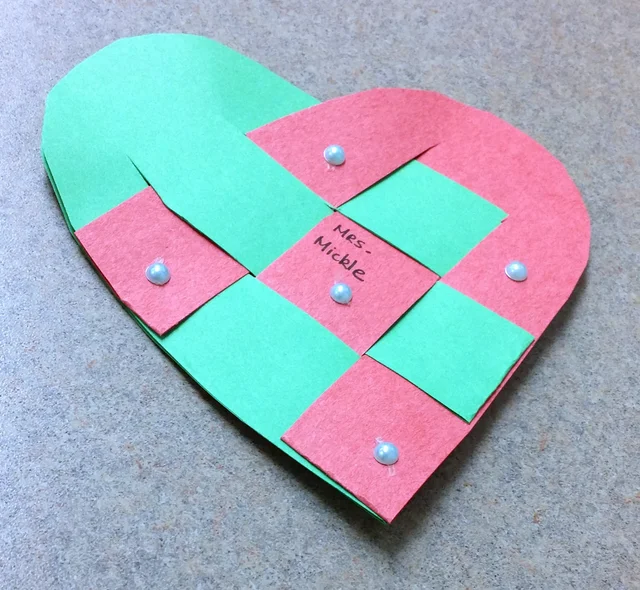Paper Weaving Heart