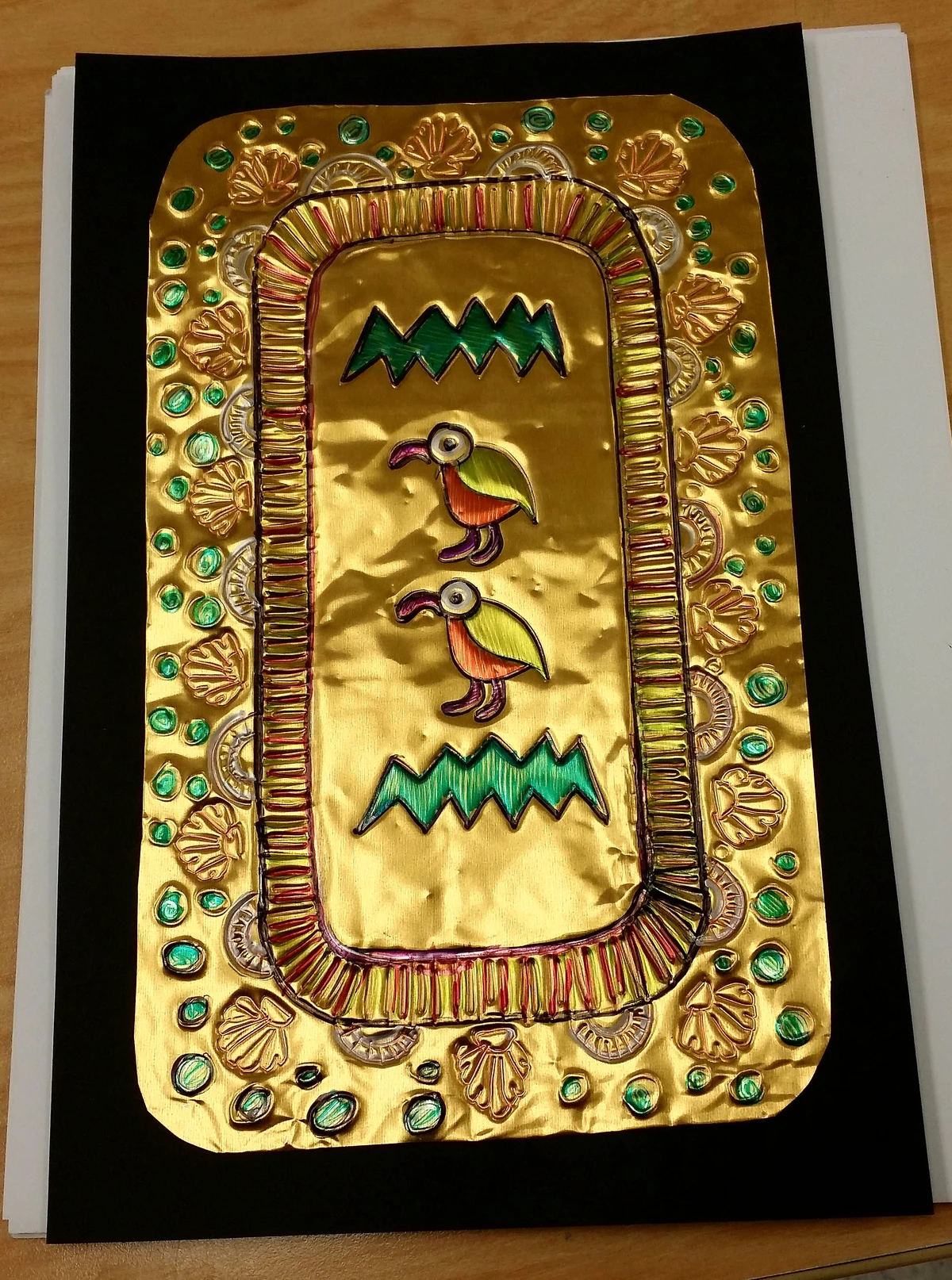 Tin Paper Art