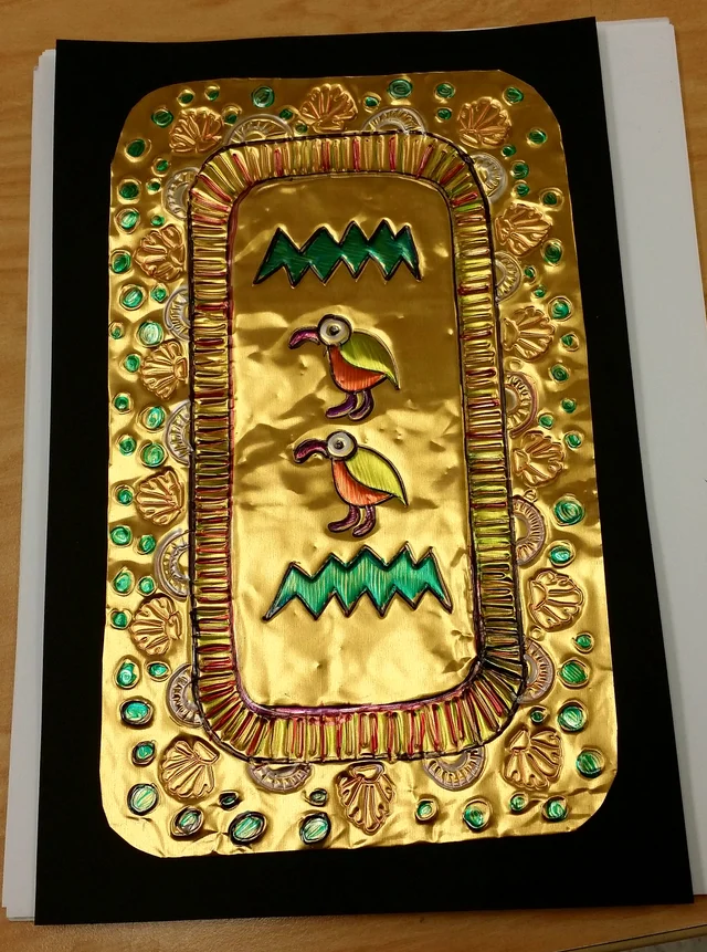 Tin Paper Art